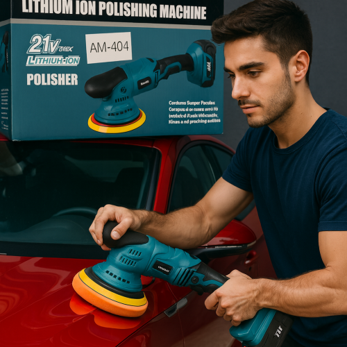 PULIDORA / PULISHING PARA CARROS AM-404 DE 2 BATERIAS 48V HD-0521