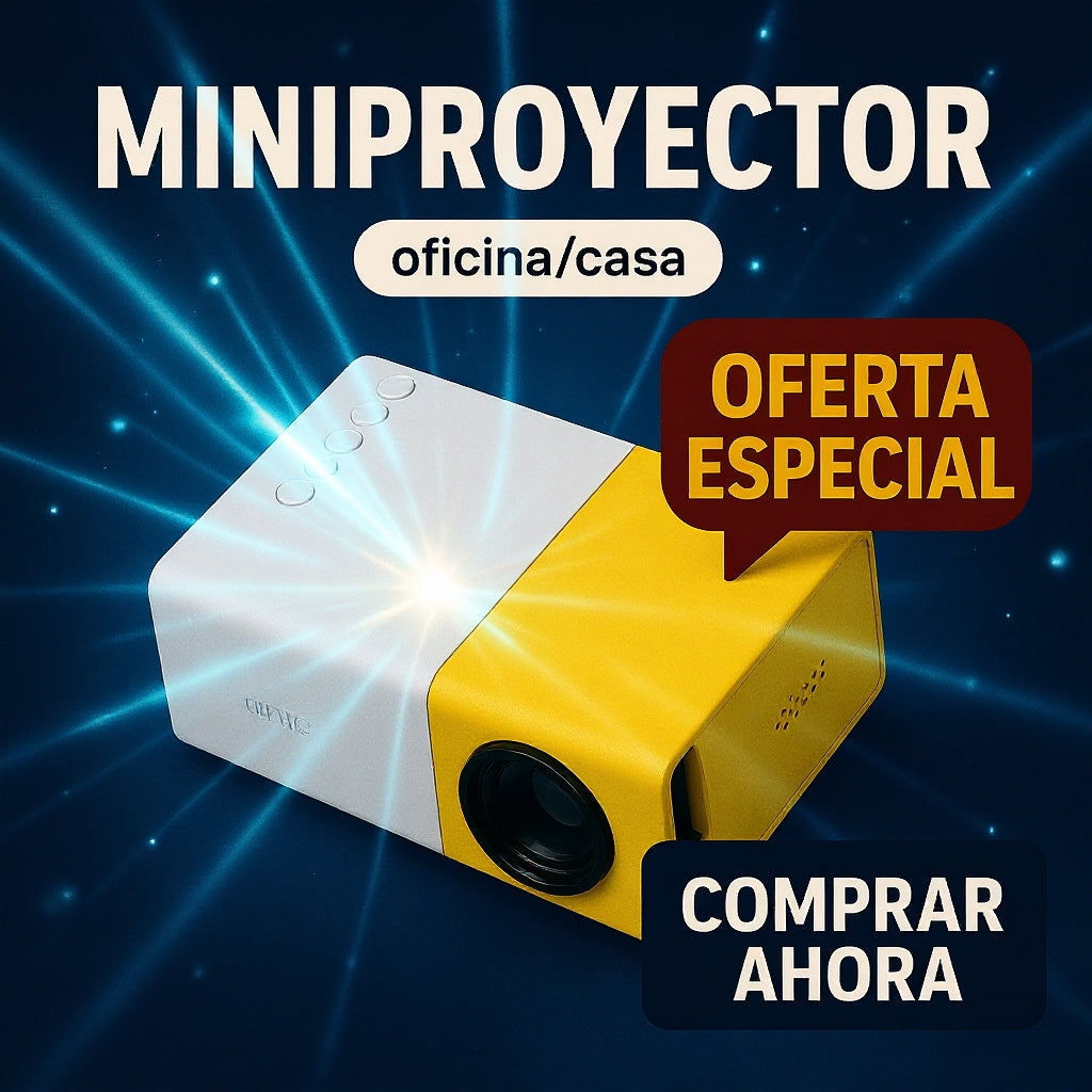 MINI PROYECTOR PORTATIL