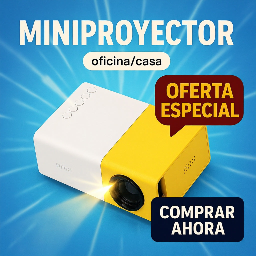 MINI PROYECTOR PORTATIL