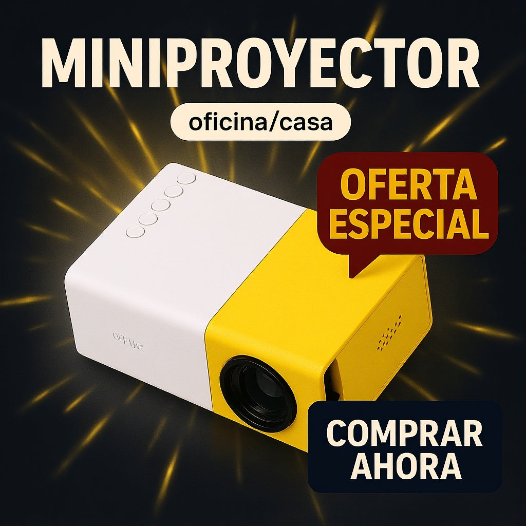 MINI PROYECTOR PORTATIL