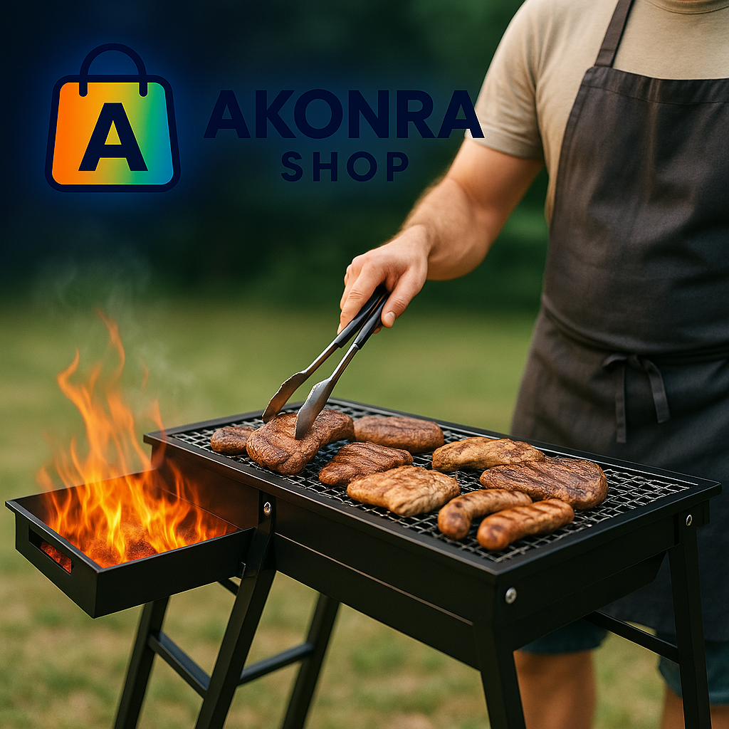 BBQ PORTATIL DE CARBON