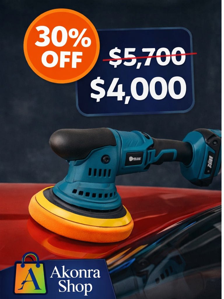 PULIDORA / PULISHING PARA CARROS AM-404 DE 2 BATERIAS 48V HD-0521